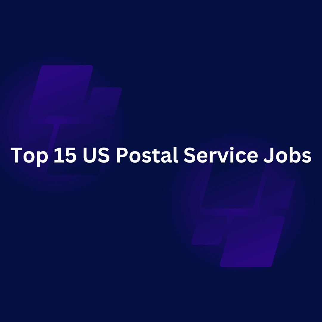 US Postal Service Jobs