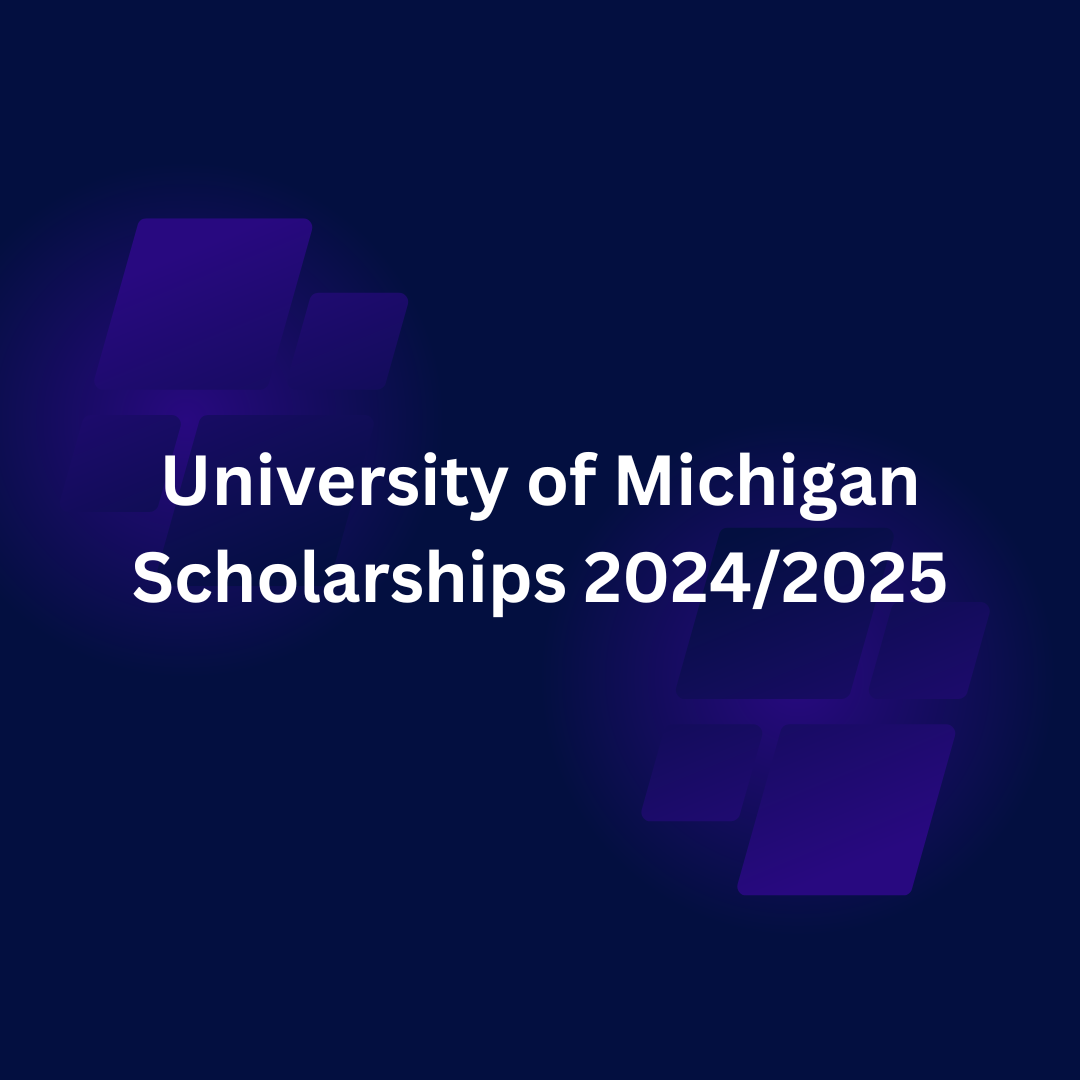 University of Michigan Scholarships