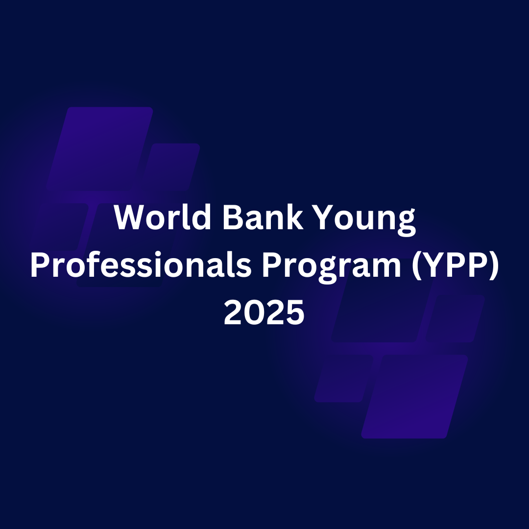 World Bank Young Professionals Program